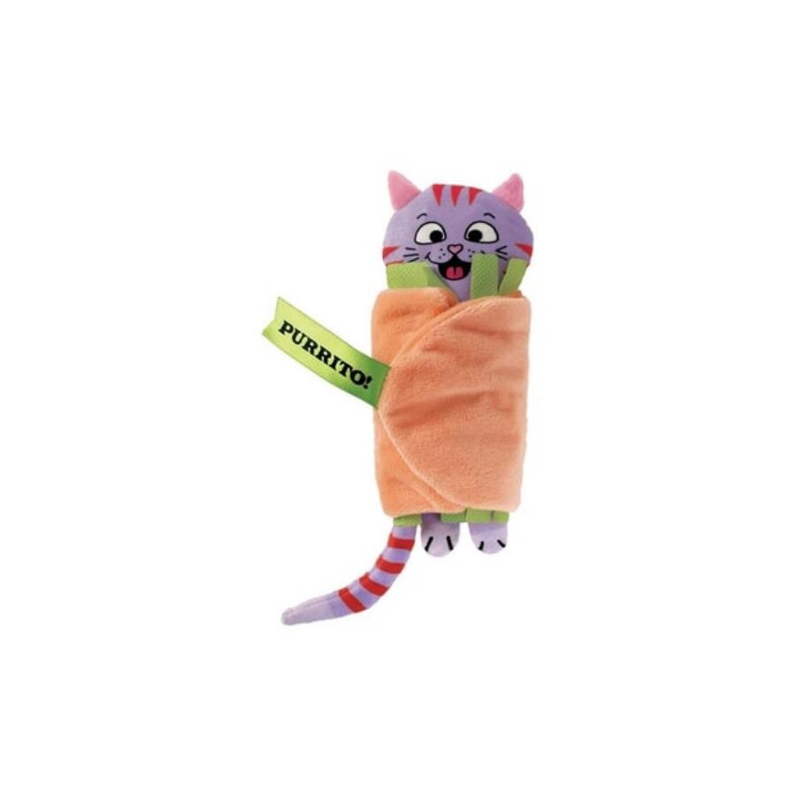 Kong Pull-a-partz Purrito Peluş Kedi Oyuncağı | SRC: Barcode: 035585459295